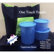 Tupperware One Touch Topper include beg