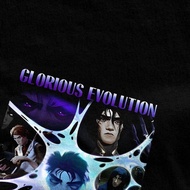 TWVIKTOR Arcane Anime T-Shirt Janpan Anime Print VintageKorea OG2B