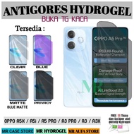 Anti-Scratch Hydrogel NOT TG KACAFOR OPPO A6x A6 PRO/ A5 5G/ A5i/ A5i PRO/ A5x/ A5 PRO/ A3 PRO/ OPPO