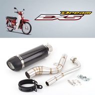 Motorcycle Modification Accessories Muffler EX5 Dream Front Section EX5 Exhaust Pipe EX5 Front Secti