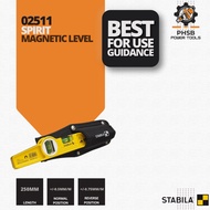STABILA LEVELING | 02511 STABILA TORPEDO SPIRIT MAGNETIC LEVEL | COME WITH HOLSTER