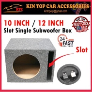 Car sub woofer box single subwoofer box speaker box 10 inch 12 inch
