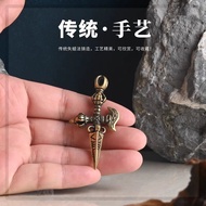 Kalung Liontin Kuningan Tibet Perunggu Vajra Alu Pria Wanita