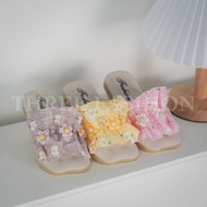 【Ready Stock Malaysia】Flower Kids Shoes Baby Shoes Girl Fashion Shoes Kids Sport Shoes Kasut Budak P