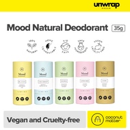 Coconut Matter Mood All-Natural Deodorants - 35g | Men & Women | All Natural Vegan Deodorant | Scent