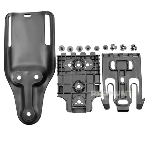 Quick Locking System Kit with QLS 19 and QLS 22 Polymer Hunting Gun Holster G17/USP/M9 Belt Platform