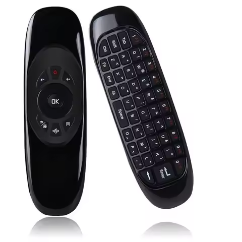 C120 Fly Air Mouse Wireless Keyboard for English Voice Backlit 2.4G Smart Remote Control Smart Keybo