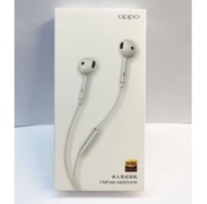 OPPO Reno 2/2F 3 A11 A12E A15 A54 A53 A93 A92 A31 A3S A5S A74 A7 A9 F9 F9 PRO F11 PRO F1SHALF EAR EARPHONE MH150 ( 3.5MM )O-Fresh Hi-Res ORIGINAL EARPHONE SET