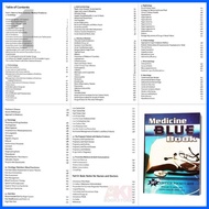 ▬ ♒ ☈ Medicine BLUE Book  Pocket Size 12th edition Willie Ong M.D Anna Liza R. Ong M.D