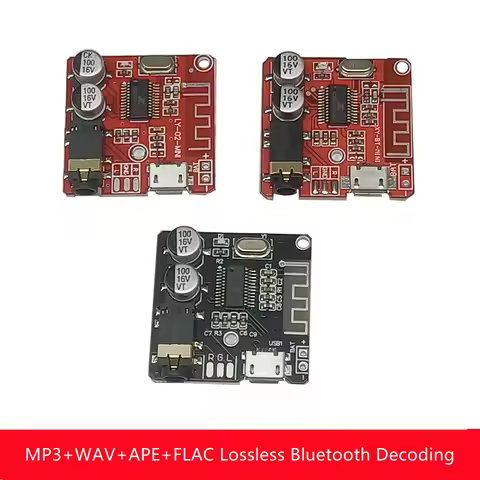 XY-BT-Mini For Audio Receiving Board Bluetooth 5.0 MP3 lossless Decoder Board Wireless Stereo Music 