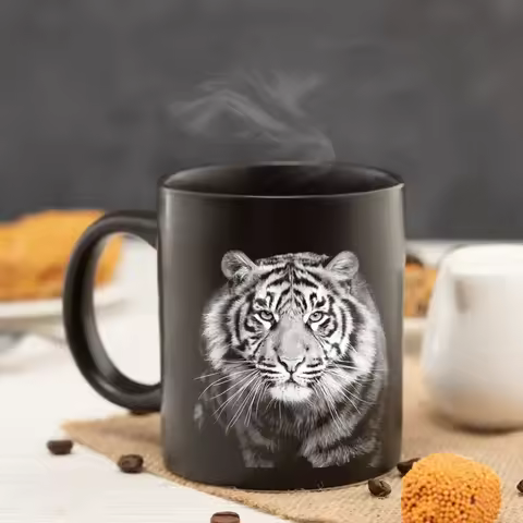 the king of animal tiger Mug 11oz office coffee mug husband boy home beer cup kids birthday gift mil