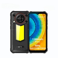 Oukitel ลำโพง128dB WP53S โทรศัพท์มีสายแบบ Immersiveลำโพง11000MAh 18W MAh ชาร์จ4GB + 128GB พลังสูงตะเ