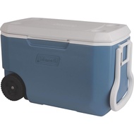 Coleman 84 Cans Portable Rolling Cooler with Wheels 50 Quarts ice box camp