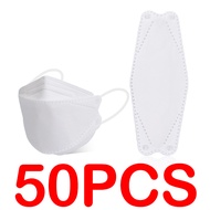 【COD&Fast delivery 】ZOCN 50PCS KF94 4ply Face Mask  Reusable Korean  Protection Kf94  Protection Kor