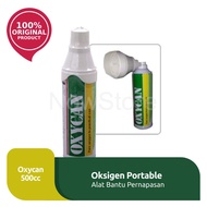 Oksigen Kaleng Oxygen Tabung Kecil Oksigen Pernafasan Oxycan 500 Cc Portable Mini Alat Bantu Sesak Nafas Oxican Botol (MAPNS)