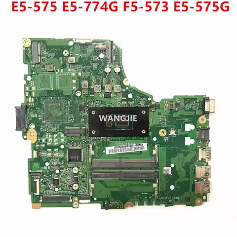 DAZ8VRMB8E0 For Acer Aspire E5-476 E5-476G P249-G3 Laptop Motherboard With NBVHE11002 SR3LA I5-8250U