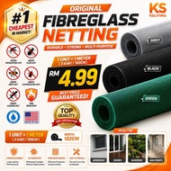 Kim.S [1 Meter] (3KAKI) Fiberglass Netting Insect Screen Mosquito Net Fiber Net Mosquito Mesh (1Mete