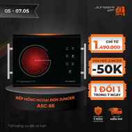 Bếp đơn hồng ngoại Junger ASC-86 2000W Không kén nồi Hàng Chính Hãng Bảo Hành 12 Tháng