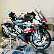 Compatible Lego Motorcycle Model M1000rr Model High Difficulty Puzzle Assembly Toy Model Gift