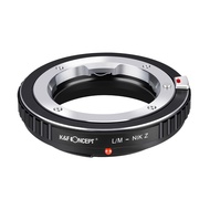 K &amp; F Concept Leica M Mount Lens Adapter To Nikon Z6 Z7 Camera