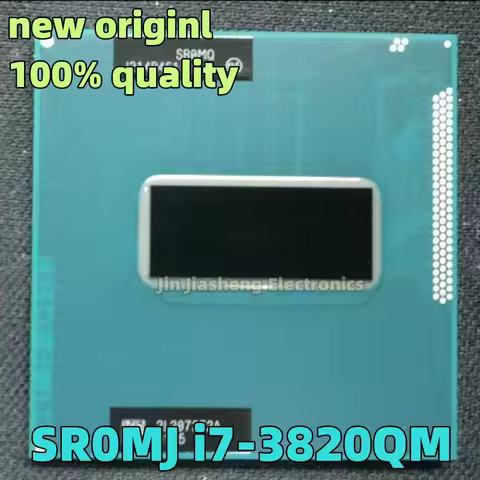 (1piece) 100% New SR0MJ i7-3820QM Core i7 Mobile CPU i7 3820QM Laptop CPU 8MB PGA 2.7GHz to 3.7GHz S