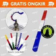 KARET PELAPIS GANTUNGAN KONDOM SANGKAR KANDANG BURUNG MURAI ANTI SLIP LICIN MOTIF DURI KONDUR