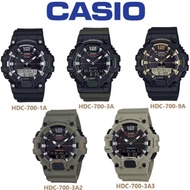 Casio Men's Analog-Digital Sports Watches HDC-700 Series [2YEARS WARRANTY] HDC-700-1A HDC-700-3A HDC