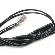 【Worldwide Delivery】 21 Cores 5 Meters Spring Spiral Cable For Cnc Handwheel Mpg Handheld Manual Pul