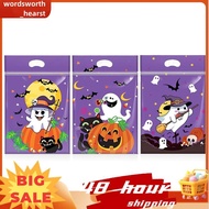 Halloween Candy Bag Cartoon Pumpkin Ghost Gift Cookies Ziplock Bags