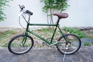 จักรยานมินิเวโล ญี่ปุ่น - ล้อ 20 นิ้ว - เกียร์ 7 สปีด - โครโมลี่ - Bianchi Merlo - Size 42 - สีเขียว
