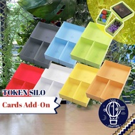 [Pre-Order] GAMEGENIC TOKEN SILO - Card Add-On for TOKEN SILO CONVERTIBLE [อุปกรณ์สำหรับบอร์ดเกม Accessories for Boardgame]