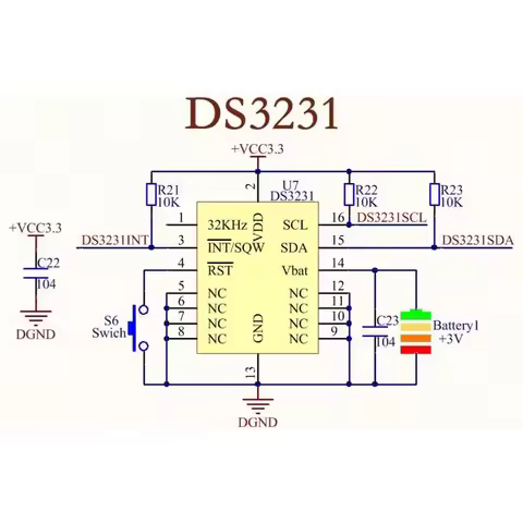 I2C Module 2pcs DS3231 AT24C32 IIC RTC Clock Timer Memory Module Beats Replace DS1307 RTC Board + 20