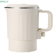 EGALLY Electric Kettle, 304 Stainless Steel 2-in-1 Mini Kettle,  800ML Foldable Heater Kettle