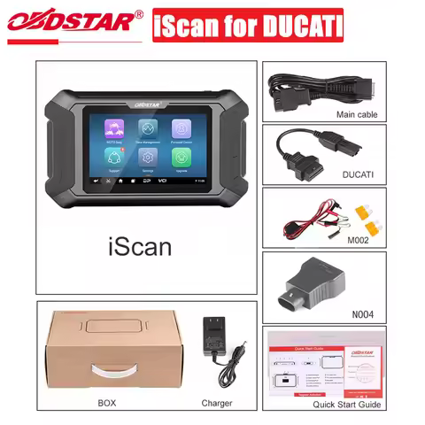 OBDSTAR iScan for DUCATI Motorcycle Diagnostic Tool Support IMMO Programming