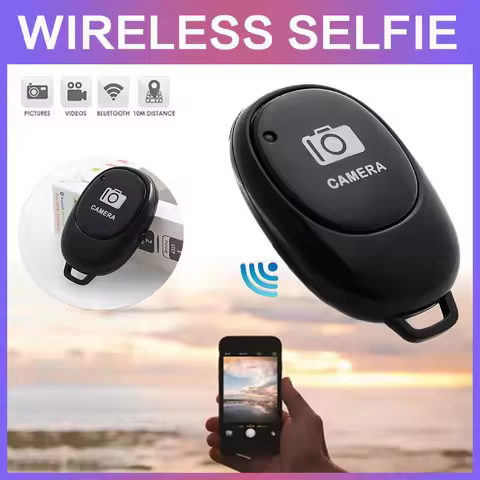 The new wireless bluetooth Selfie Android\IOS system mobile phone Selfie artifact shutter remote con