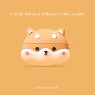 Case Cover for Bowers & Wilkins Pi8 / Pi6 Earbuds Cute Cartoon Silicone Soft Shockproof Protection E