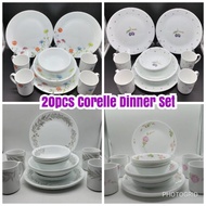NEW CORELLE DINER SET+MUG 20PCS MADE IN USA