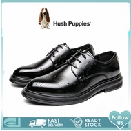 Hush Puppies_leather shoes men formal shoe wedding shoes formal shoes for men Korean leather shoes office shoes leather shoes for men