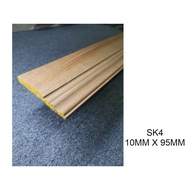 SK4/SK3 Flooring Skirting Board/Baseboard/Kayu Skirting/DIY Wood Skirting/Tepi Lantai Kayu