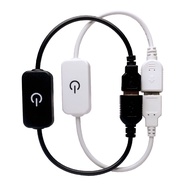 5V Voltage USB LED Dimmer Switch Plastic Regulator Adjustable Controller for USB 5V LED Strip Light 