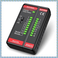 HT812A Network Cable Tester ,Cable Telephone Line Continuity Test for CAT5/CAT5E/CAT6/CAT6A, UTP/STP