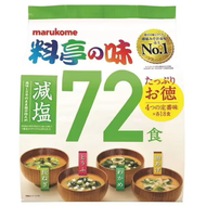 現貨✨日本🇯🇵好市多 料亭の味 料亭之味 味噌湯 減鹽配方 快速沖泡 味增湯 減塩 72食 味噌