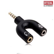 AUDIO SPLITTER 2IN1 2.5MM INTERFACE HEADSET, MIC - AJ_STOREACC