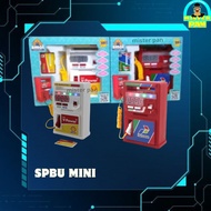 Mainan Anak SPBU Mini RKC - Smol Play It Real Pom Bensin Lampu &amp; Suara