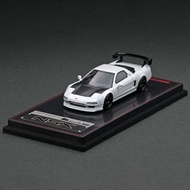 ignition model Honda NSX White 白色碳頭 GT尾翼 TE37車軨 IG1939 1/64 ig64 ig