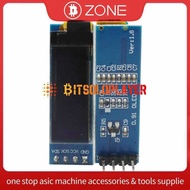 0.91 Inch 128x32 IIC I2C White OLED LCD Display DIY Module For Bitaxe Gamma Supra Ultra Bitcoin Mine