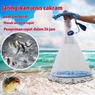 jaring ikan fishing net jala ikan10 kaki hand casting fish net jala ikan jala udang jaring shrimp ke