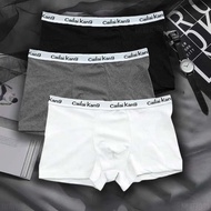 CK男士内裤抗菌四角男生青少年透气裤头运动平角舒适短裤CK Men's Underwear Antibacterial Four Corners Boys Teenagers20260811