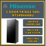 HISENSE 2 DOOR INVERTER FRIDGE RT549N4ABU