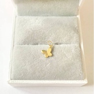 Pawnable 18K Gold Butterfly Pendant 18K Gold Necklace Pendant Necklace